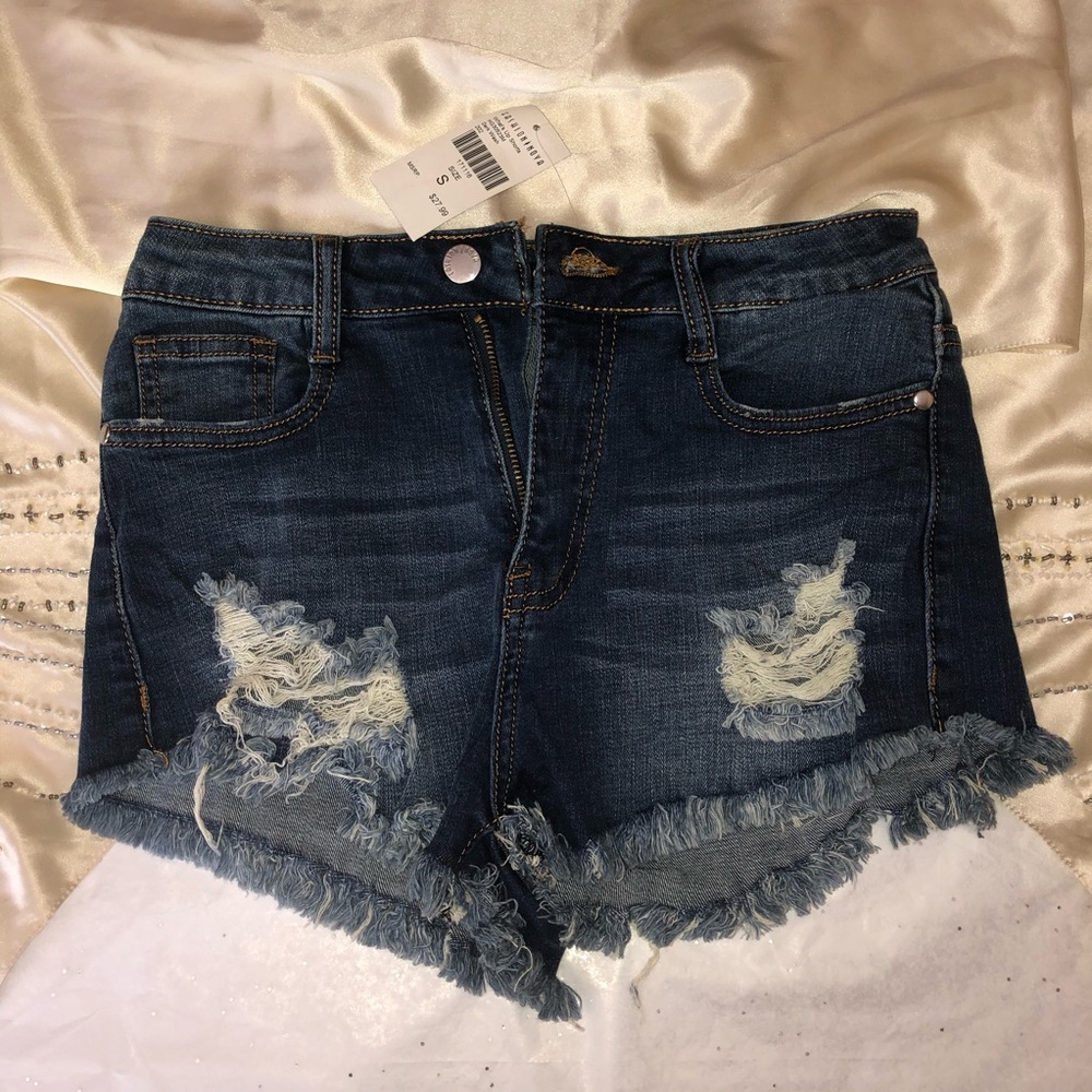 Fashion Nova Denim Daisy Duke Shorts
